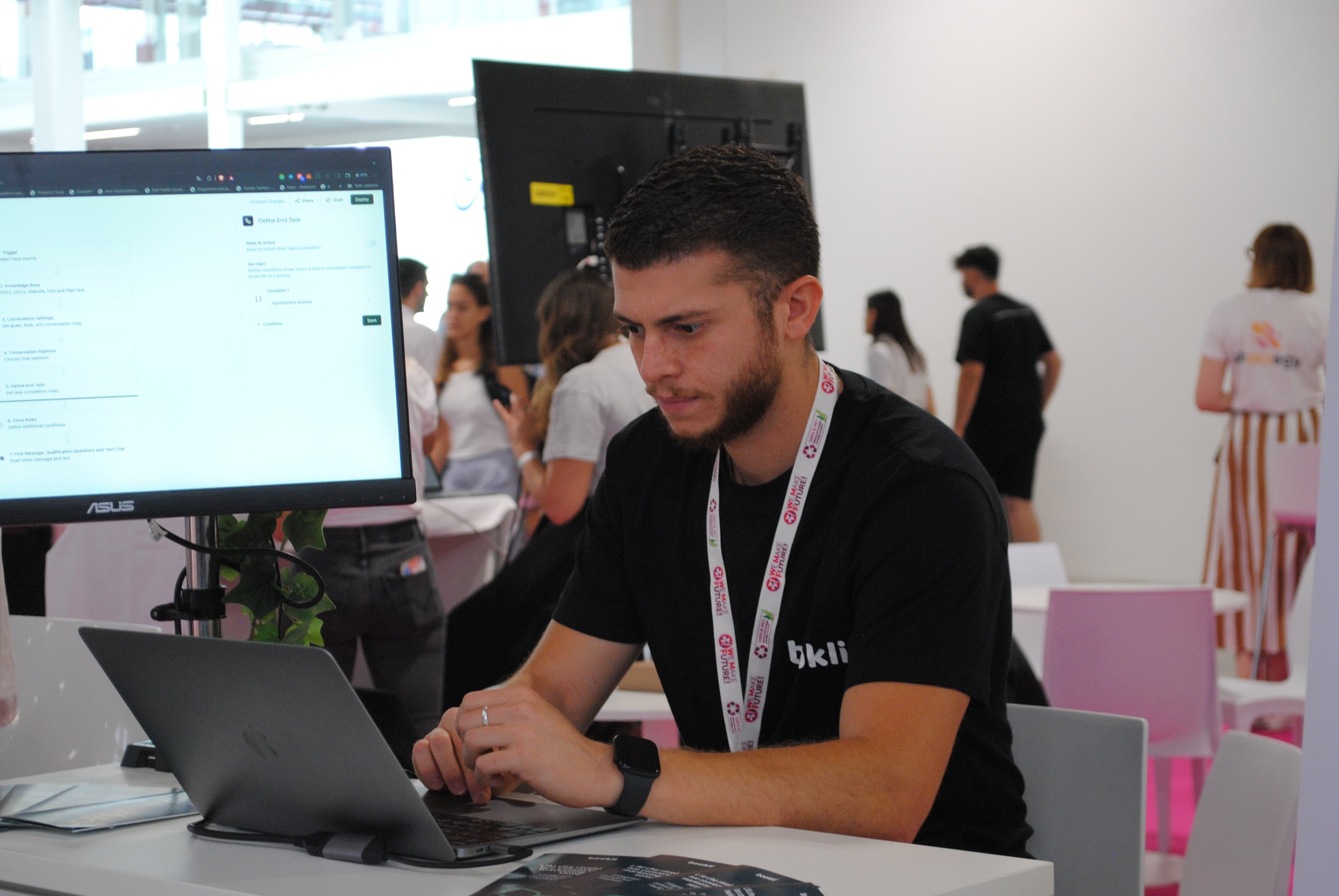 Sabri e Alessandro al WMF